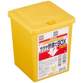 サラヤ 感染性廃棄物回収容器 45327 針捨てBOX 1L