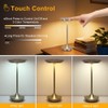 EJQ Cordless Table Lamp Rechargeable, 6000mAh Battery Operated LED Table