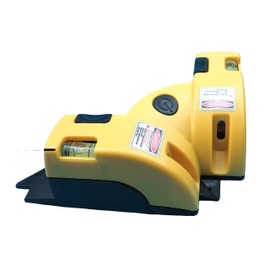 PrettyWall Laser Level 90° Right Angle Speed Square Measure Hand Tool - Alloy Steel, Industrial Cross DIY