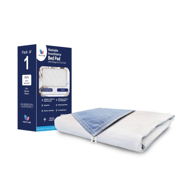 Premium Waterproof Mattress Protector for Incontinence & Bedwetting, Free Tuck