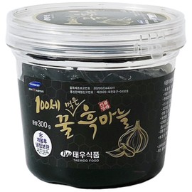 Taewoo Food 100 Year Old Honey Black Garlic 300g, 1 piece / 태우식품 100세 꿀 흑마늘 300g, 1개