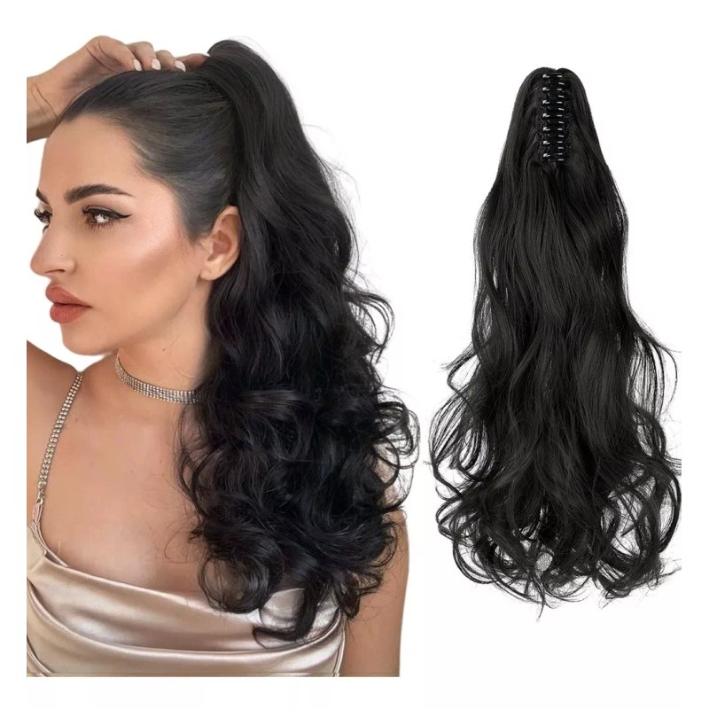 Felendy Extensiones De Cola De Caballo Con Clip De Garra