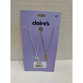 Claire’s Girls Best Friends Necklace Set of 2 Snakes