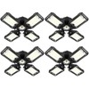 Aoretic LED Garage Lights 4 Pack -120W, 12000LM 6500K Led