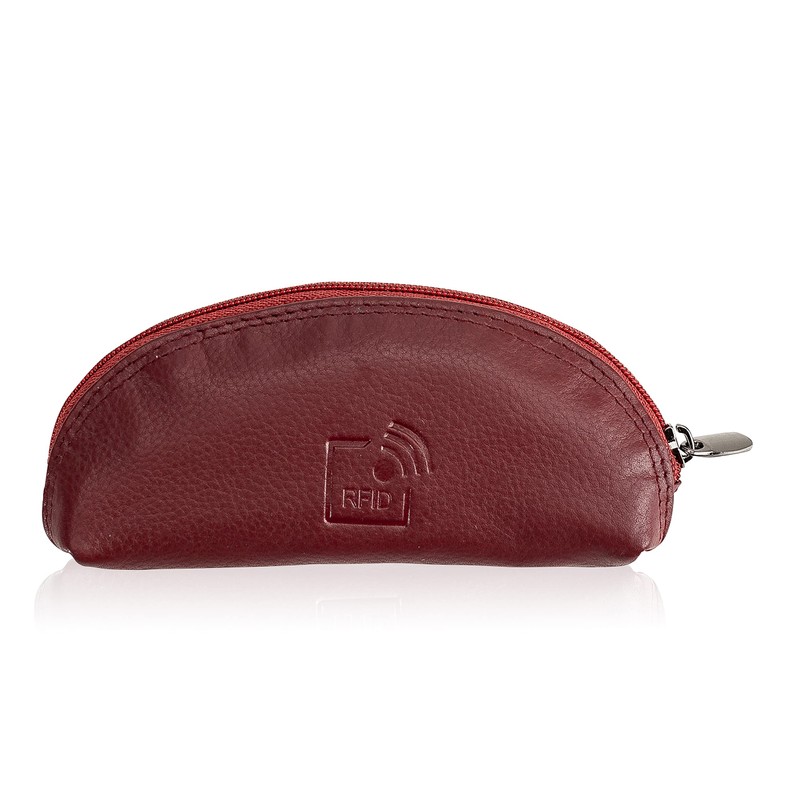 Josephine Osthoff Key Case Mini Coin Pocket Genuine Leather with