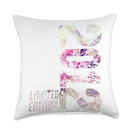 12. Geburtstag Mädchen 12. Geburtstag Deko Junge 12th Birthday Boy Girl 12 Years 2012 Funny Gift Throw Pillow, 18x18, Multicolor