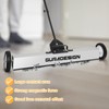 36-Inch Rolling Magnetic Sweeper with Wheels, 30lbs Capacity Heavy-Duty Magnet