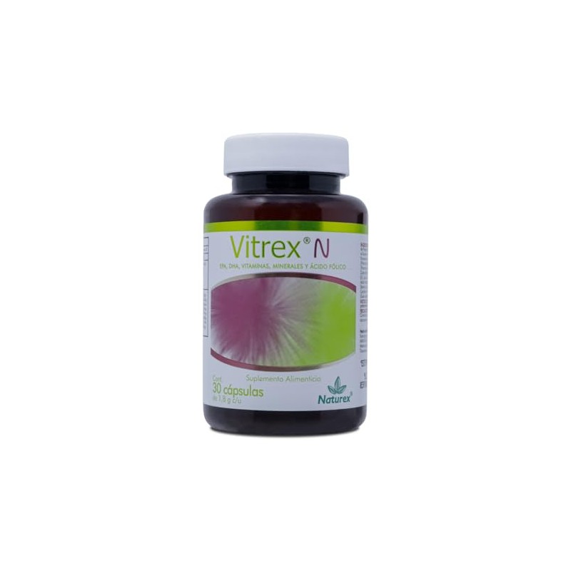 Vitrex Vitaminas Ácido Fólico Epa Dha Cápsulas