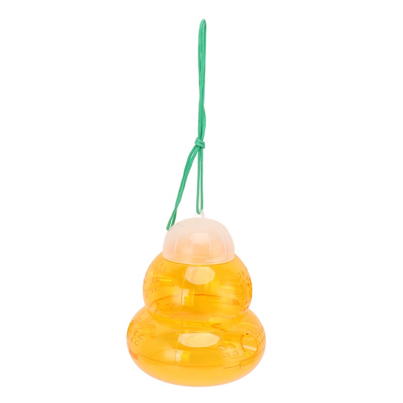 Bee Traps Waterproof Plastic Wasp Catcher 6 Entrances Yellow Jacket