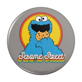 Sesame Street Colorful Cookie Monster Kitchen Refrigerator Locker Button Magnet