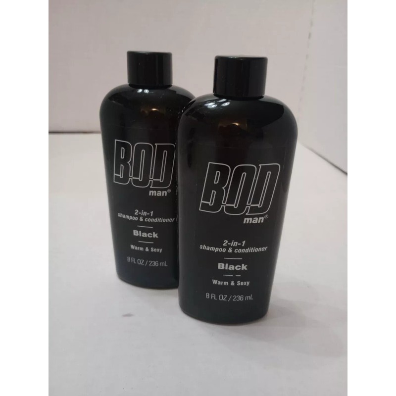 BOD man 2X Bod Man BLACK 2-in-1 Shampoo & Conditioner