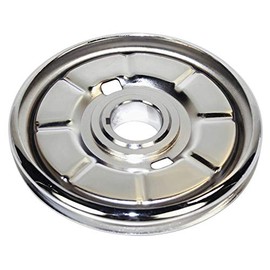 Chrome Stock Steel Crank Pulley, for Aircooled VW, Compatible with Dune Buggy