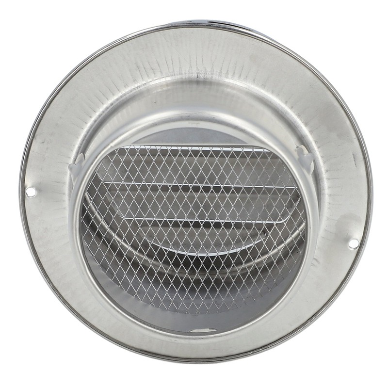 Stainless Steel Air Vent Cap Louvered Vent Cover Round Air