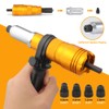 Hoteche Rivet Gun Adapter Kit Cordless Drill Riveter Tool Rivet