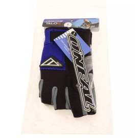 O'NEAL Azonic Talon Fingerless Gloves Size 8 Black/Blue Off-Road Vintage NEW NOS
