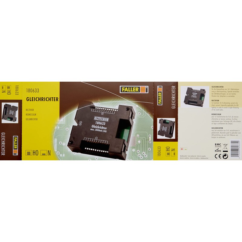 Faller 180633 - Modellismo Ferroviario, Raddrizzatore