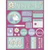 Reminisce Signature Series 3-Dimensional Sticker, Pregnancy