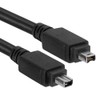 cablepelado Firewire 400 4-pin to 4-pin cable 1.8 m black