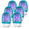 6 Pack Plug in Bug Zappers Indoor for Flying Insect