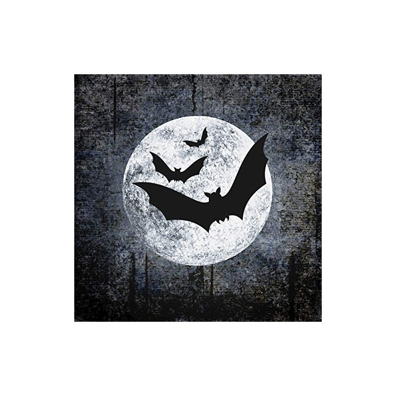 20 Lunch Napkins Bat in the Moon 33 cm