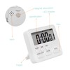 Ciieeo Kitchen Silent Timer Magnetic Countdown Clock with Alarm for