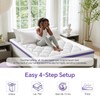 ChiXpace Queen Mattress Topper, Viscose Derived from Bamboo, Pillow Top