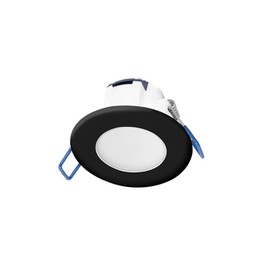 OVIA Scolmore Click Inceptor Pico IP65 Dimmable LED Downlight 4000K Gloss Black