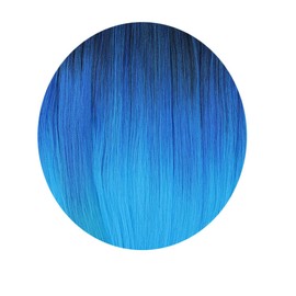 BALINGHAIR Blue Ombre Braiding Hair Pre-stretched 30 Inches Long Braiding Hair Extensions Flame Retardant Braids Hair(1B/Blue/Sky Blue-3Pcs)