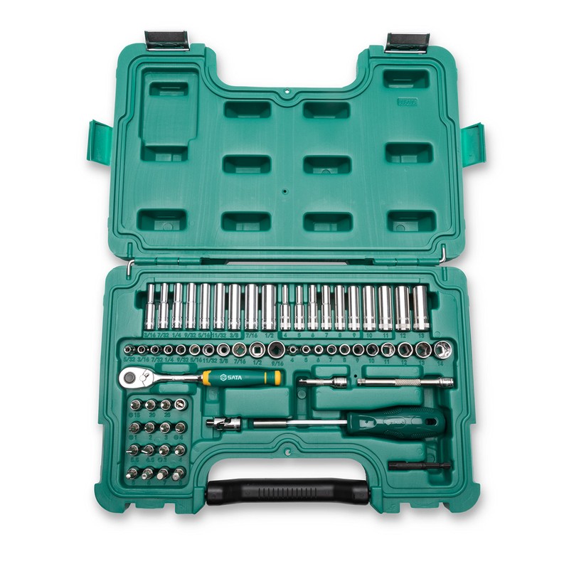SATA 63 Piece Mechanics Tool Set | SAE & Metric