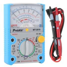 ProsKit MT-2019 Protective Function Analog Multimeter Safety Standard Professional Ohm Test Meter Tester Analog