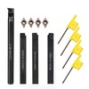 Juego de 4 brocas de carburo indexables de 1/2 pulgadas