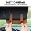 COOLYOUTH Sunglass Holder for Car Visor Car Sunglass Holder Glasses