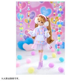 Licca-chan Dress LW-16 Fluffy Girly Outfit