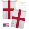 England House Flag Dowel Set Regional Nationality Nation International World