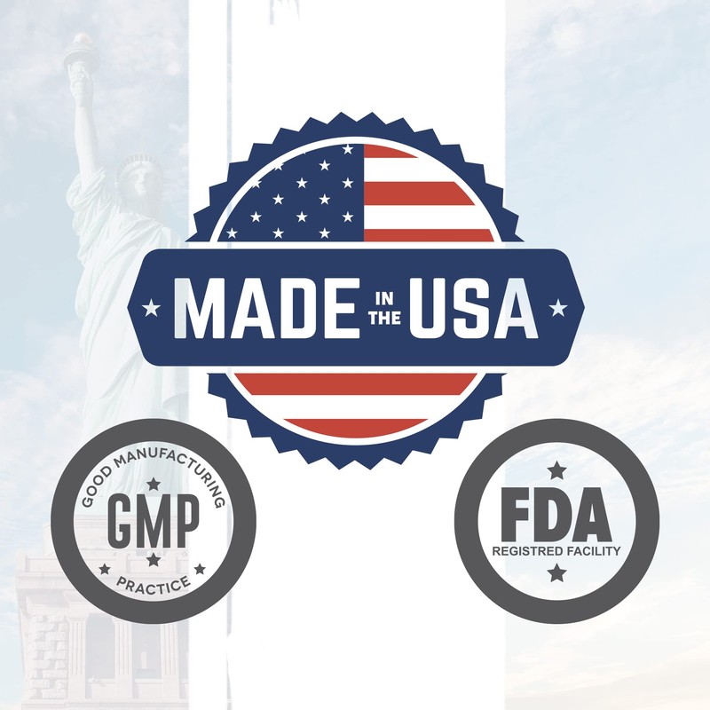 Pure Magnesium Glycinate 425mg, 100% Chelated, 60 Capsules – Made