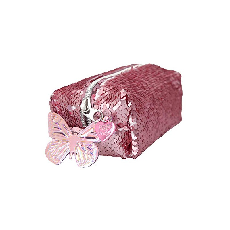 Depesche Fantasy Model Ballet 10648 Pencil Case with Sequins, Pink,