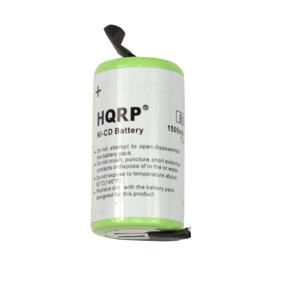 HQRP Battery Compatible with Wahl 00745-302 745-302 9877 9879 8061 7070 7353 7045 7030 7037 7355 5-STAR Shaver Trimmer
