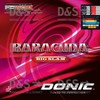 DONIC Rubber Baracuda Bigslam, options 2,3 mm, black
