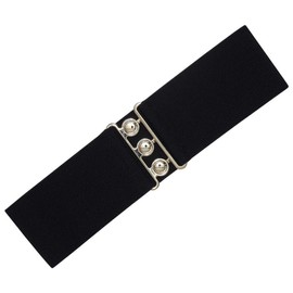 Ro Rox Retro Vintage Belt | Elastic Belt Women's Accessories | 50s Nurse Belt | Waist Belt For Women & Ladies