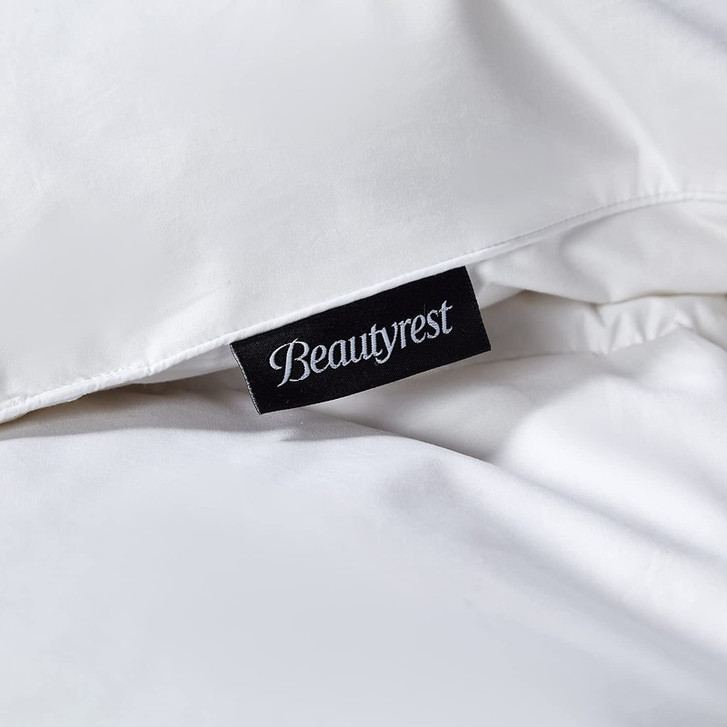 Beautyrest All Season White Down and Feather Comforter-Medium Weight with