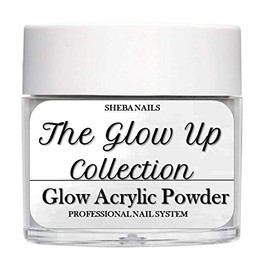 SHEBA NAILS Glow In The Dark Acrylic Powder The Glow Up - 1OZ. - #Lit