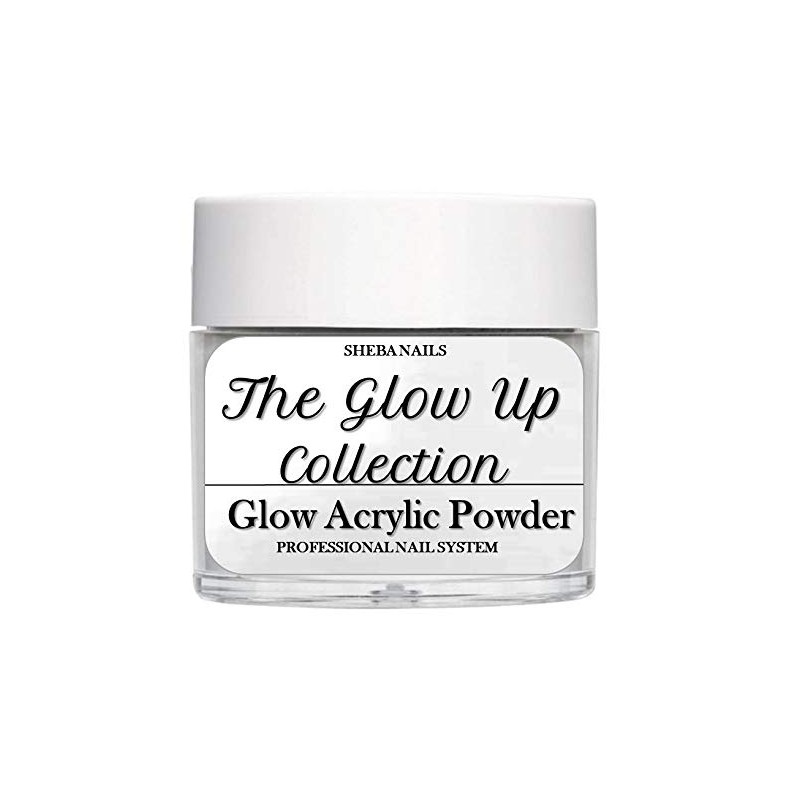 SHEBA NAILS Glow In The Dark Acrylic Powder The Glow