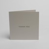 Blake Note Cards Indigo Thank You Pale Grey Note Cards