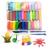 36 Pack Modelling Clay Dough Plasticine Modelling Clay, 36 Colours