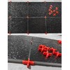 1/4 inch Width 5/8 inch Height Red Leveling Spacer Leveling