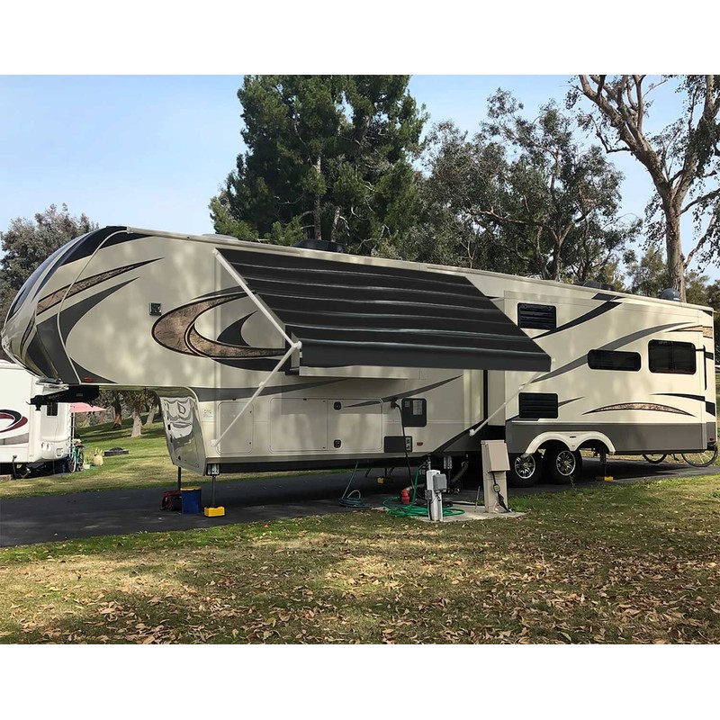 Leaveshade RV Awning Fabric Replacement Camper Trailer Awning Fabric Super