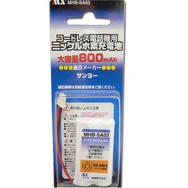 マクサー電機 サンヨーコードレスホン子機用バッテリー【ＮＴＬ?１４　同等品】