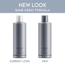 ALURAM Champú hidratante de agua de coco para hombres y mujeres, hidratación limpia y brillo para cabello texturizado medio a grueso, 12 onzas líquida