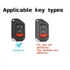 Heavy Zinc Alloy Key fob Cover, Keychain, Key Case, Accessories