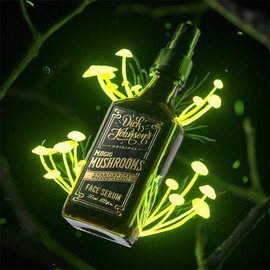 Dick Johnson Face Serum Magic - Highly Concentrated Face Serum with Lion Mane Mushroom Extract - Moisturising, Brightening, Anti-Ageing - For Sensitive Skin - 30 ml